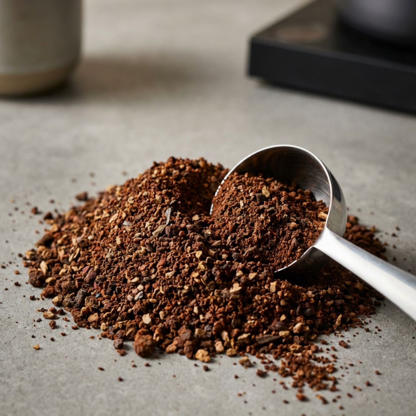 Unchu Organic, freshly ground